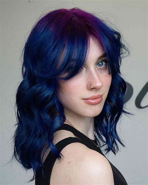 Blue And Purple Hair