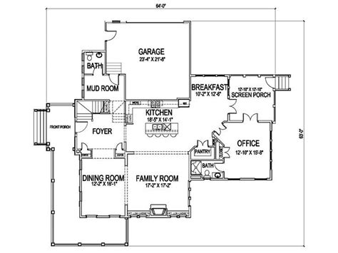 Country Home Plans | Country house plans, Floor plans, House plans