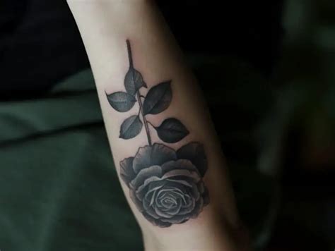 Upside Down Rose Tattoo Meaning & Symbolism (Femininity)