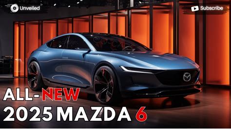 2025 Mazda 6 Revealed - The Future Of Flagship Sedan !! - YouTube