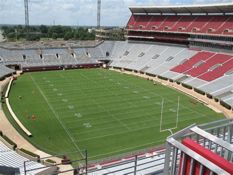 University of Alabama Bryant-Denny Stadium Football Field Renovation ...