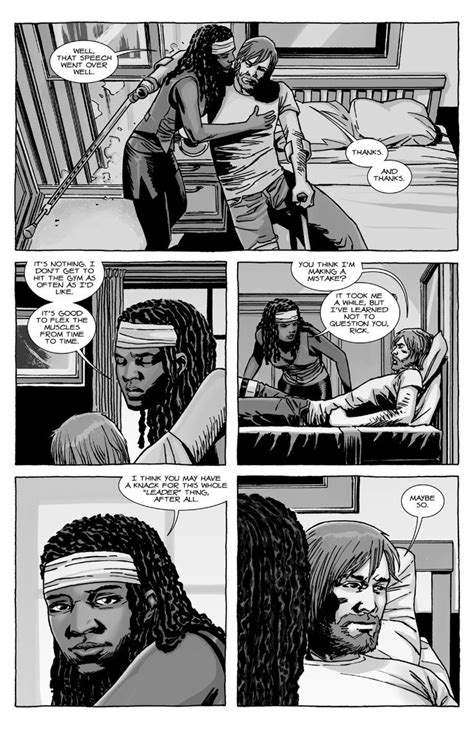 Rick and Michonne | Walking dead comics, Walking dead comic book, The ...