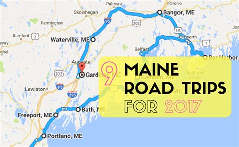 Here Are The Best Road Trips You Can Take In Maine | Maine road trip, Road trip fun, Road trip