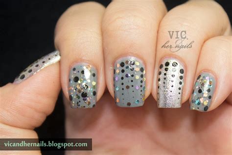Vic and Her Nails: February N.A.I.L. - Theme 4 - Glitter