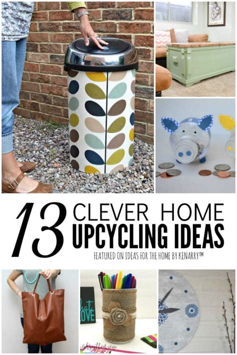 13 Clever Upcycling Ideas For Your Home - Ideas for the Home