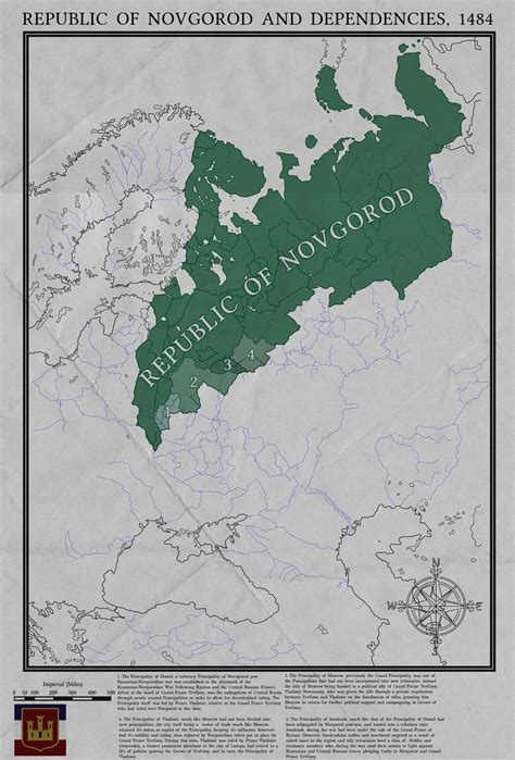 Rise of Novgorod; Territories and Dependencies 1484 AD : r/imaginarymaps