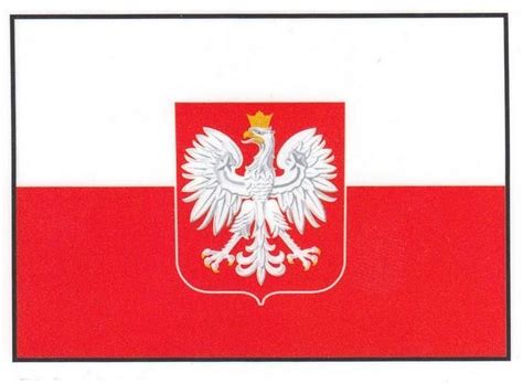 Sticker - Polish Flag with Eagle Crest | Polish flag, Flag, Flag of europe