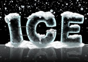 Image 2464174: The word "Ice" from Crestock Stock Photos