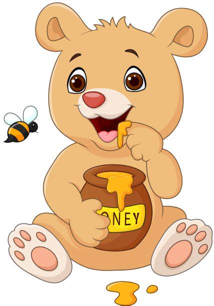 Honey Bear Illustrations, Royalty-Free Vector Graphics & Clip Art - iStock