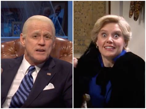 SNL: Kate McKinnon resurrects Hillary Clinton for stark warning to Joe Biden | The Independent