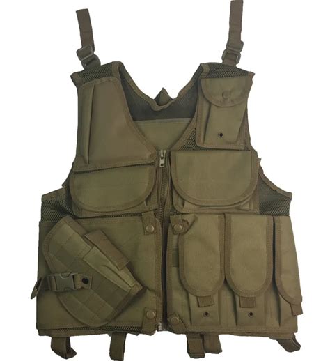 Law Enforcement Tactical Vest Airsoft Combat Outdoor Army Military Vest ...