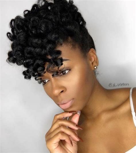 50 Updo Hairstyles for Black Women Ranging from Elegant to Eccentric ...