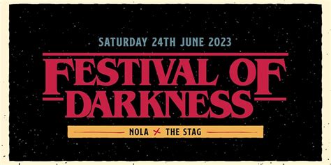 Festival of Darkness 2023 - The Crafty Pint