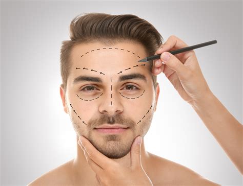 Study: Men who get facial plastic surgery are perceived as more ...