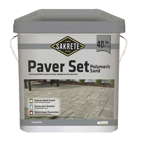 Sakrete 40-lb Gray Polymeric Sand at Lowes.com