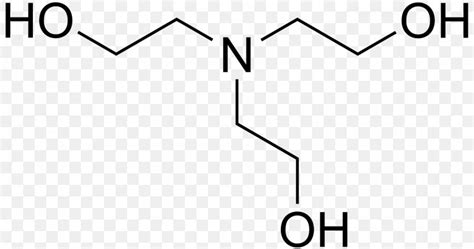 Triethanolamine Chemical Compound Triethylamine Structure, PNG, 1600x841px, Watercolor, Cartoon ...