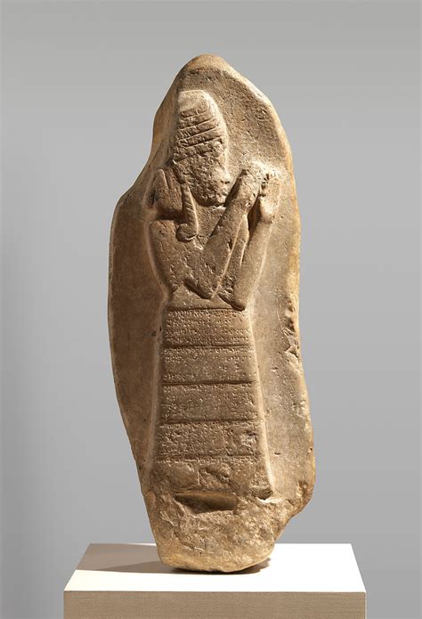 Stele of the protective goddess Lama | Kassite | Kassite | The Metropolitan Museum of Art