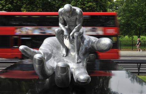 Hand of God sculpture | IBTimes