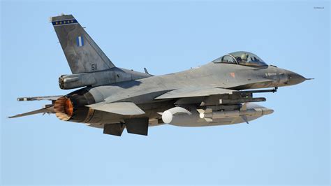 General Dynamics F-16 Fighting Falcon [18] wallpaper - Aircraft wallpapers - #32088