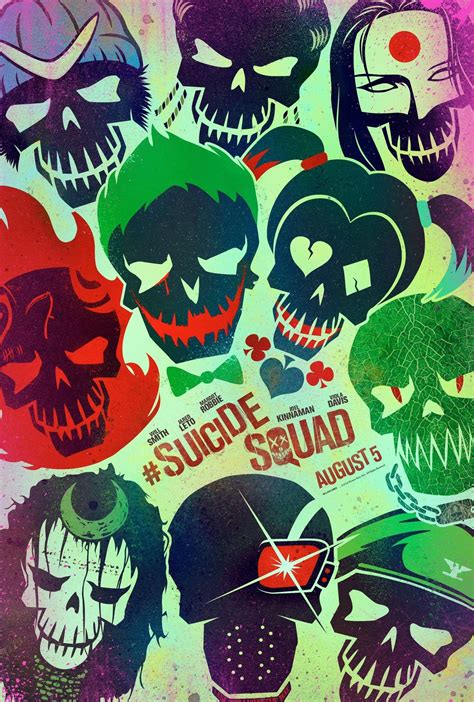 Suicide Squad Movie Posters Reveal "Worst Heroes Ever" | Collider