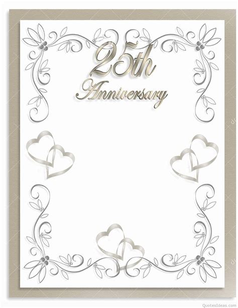 Wedding Anniversary Invite Template Inspirational Anniversary ...