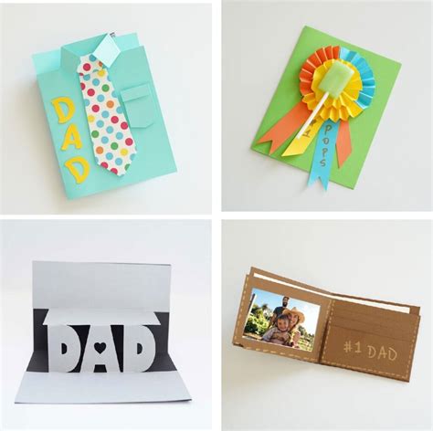 9 DIY birthday cards for dad with Free Printables