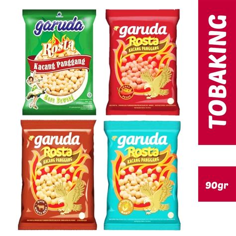 Jual Garuda Rosta Kacang Panggang 90 gr Bawang Pedas Jagung Wagyu Beef ...