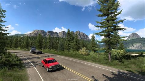 Nature in Wyoming map expansion DLC - ATS Mods