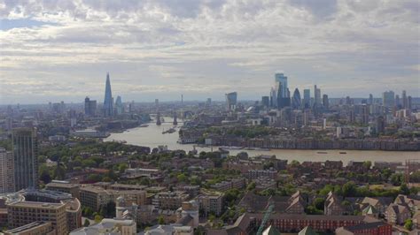 Aerial View London Stock Video Footage for Free Download