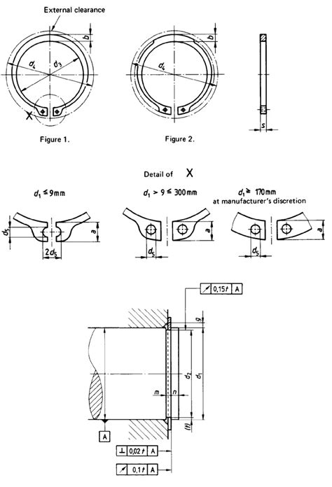 External Circlips | DIN 471, JIS B 2804 Standards | ITA Fasteners