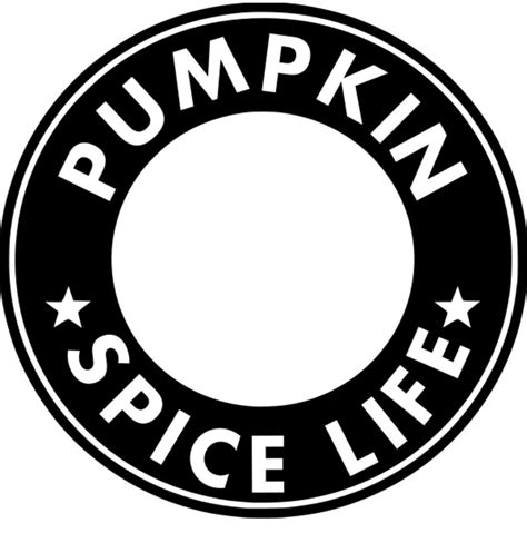 Pumpkin Spice Starbucks logo SVG | Etsy