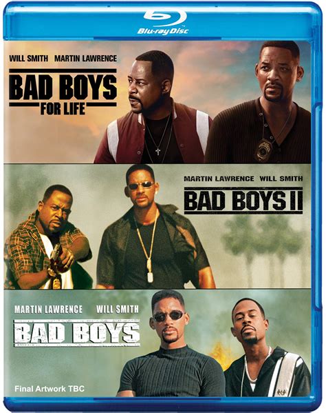 Bad Boys Trilogy: Bad Boys + Bad Boys II + Bad Boys for Life (3-Disc ...