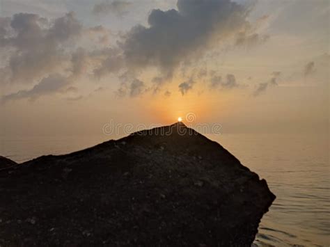 Sun on a rock stock photo. Image of rock, reflection - 242273254