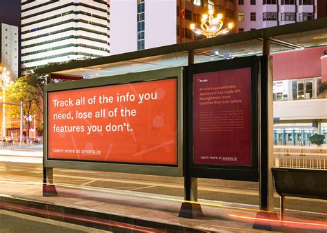 Bus stop ad for Arvata by Each + Every | User experience design ...