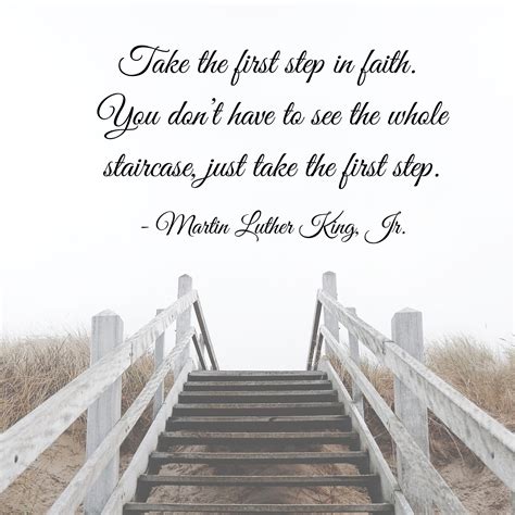 Take The First Step, Martin Luther King, Faith Quotes, Motivation Inspiration, Wholeness ...