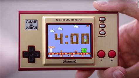 Nintendo is bringing back Game & Watch, a super-retro handheld from the ...