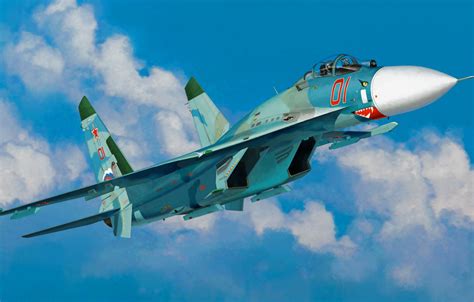 🔥 Download Wallpaper War Art Airplane Painting Aviation Sukhoi Su by @staceym70 | Sukhoi Su-27 ...