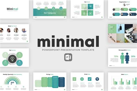 Minimal Powerpoint Template - Design Cuts