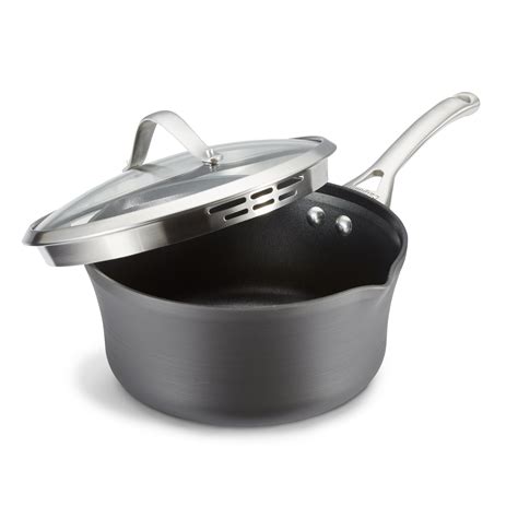 Calphalon Contemporary Nonstick 3.5-Quart Pour and Strain Saucepan - Walmart.com