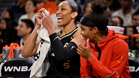 A'ja Wilson contract: Aces sign reigning WNBA MVP to two-year extension ...