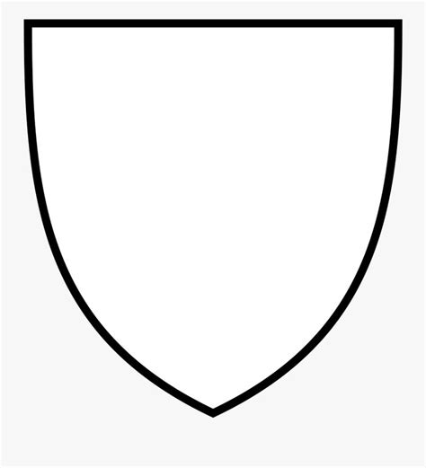 Blank Shield Logo Png Download - Simple Shield Vector is a free ...