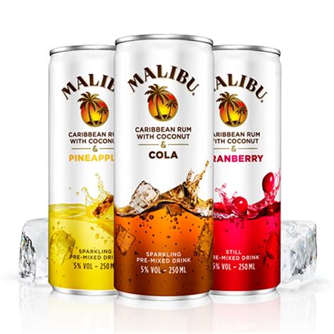 Malibu Rum Canned Drinks | POPSUGAR Food