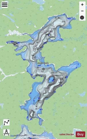 Manitou Lake Fishing Map | Nautical Charts App