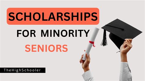 8 Scholarships For Minorities In Senior Year Of High School ...