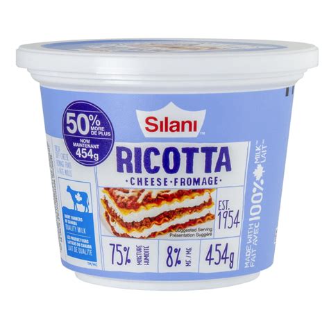 RICOTTA CHEESE MADE WITH 100% Milk | Walmart Canada