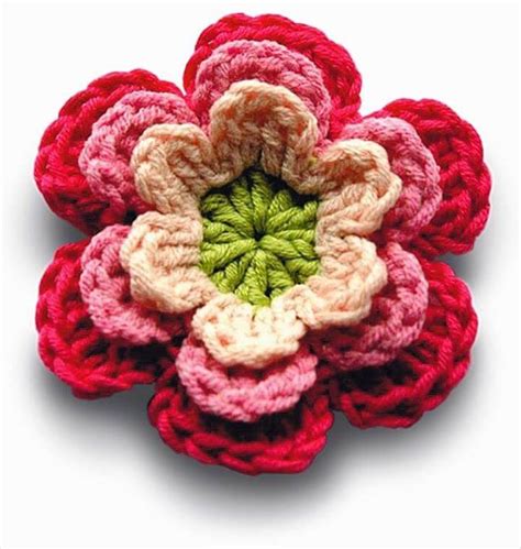 Free Patterns For Crochet Flowers Easy at Vera Tami blog