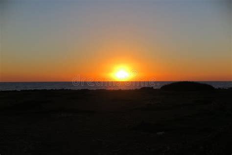 SUNSET in PAPHOS, CYPRUS stock photo. Image of view, land - 89479170