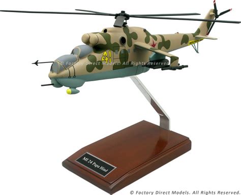 MI 24 Papa Hind Model Helicopter | Factory Direct Models