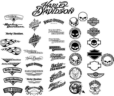 Old Classic Harley-Davidson Motorcycles | Harley davidson decals, Harley davidson crafts, Harley ...