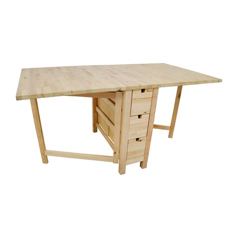 Ikea Drop Leaf Table With Drawers